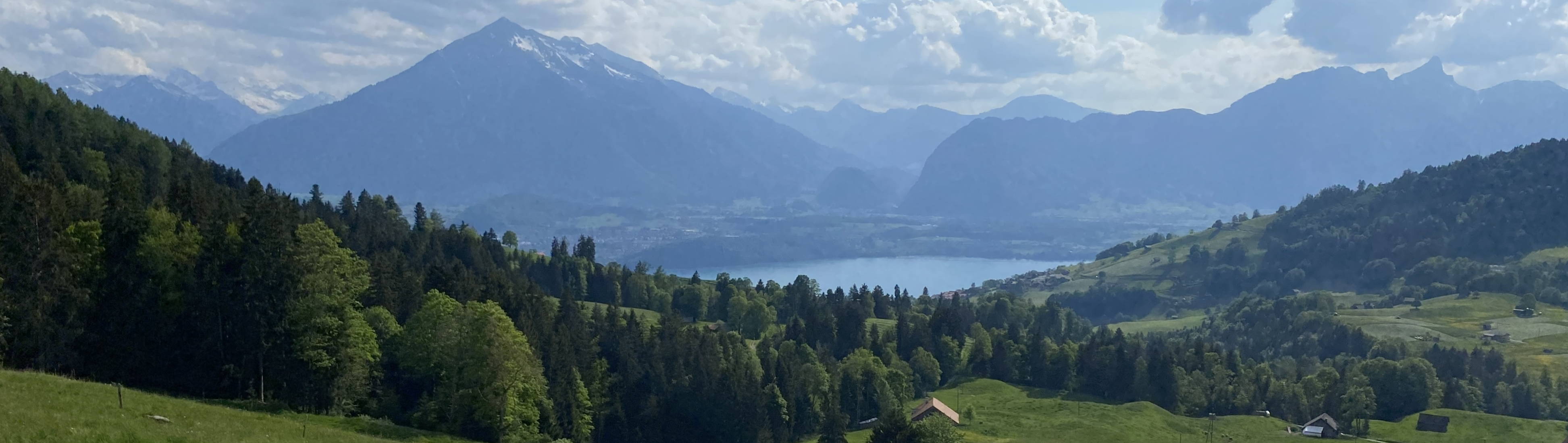 Berg Panorama Thuner See